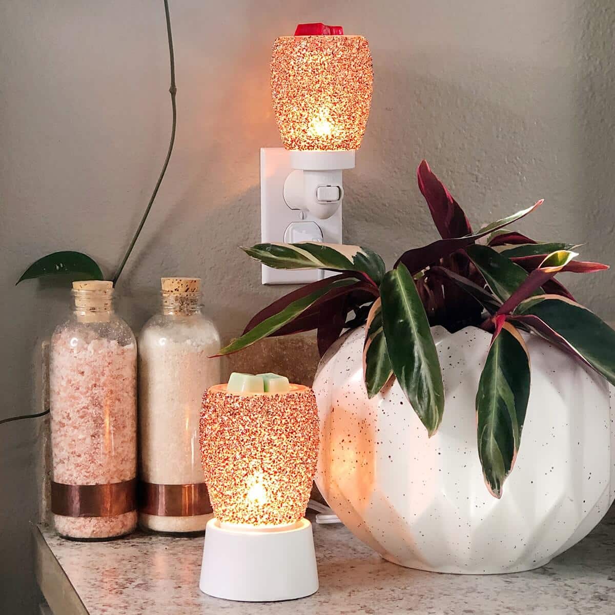 ROSE GOLD MINI SCENTSY WARMER