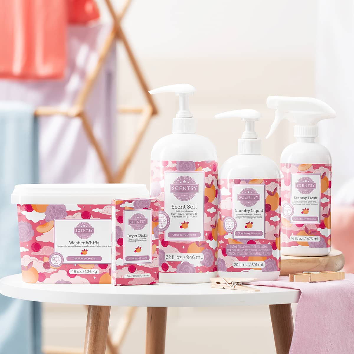Scentsy Laundry in Cloudberry Dreams