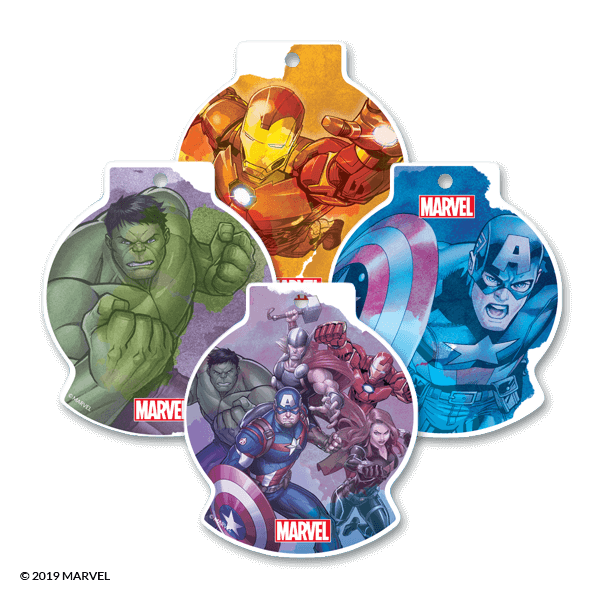 AVENGERS SCENTSY SCENT CIRCLES