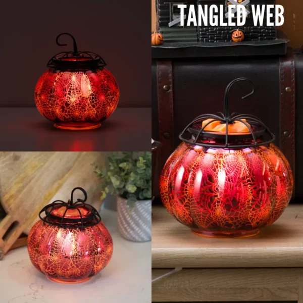 Tangled Web Pumpkin Scentsy Warmer