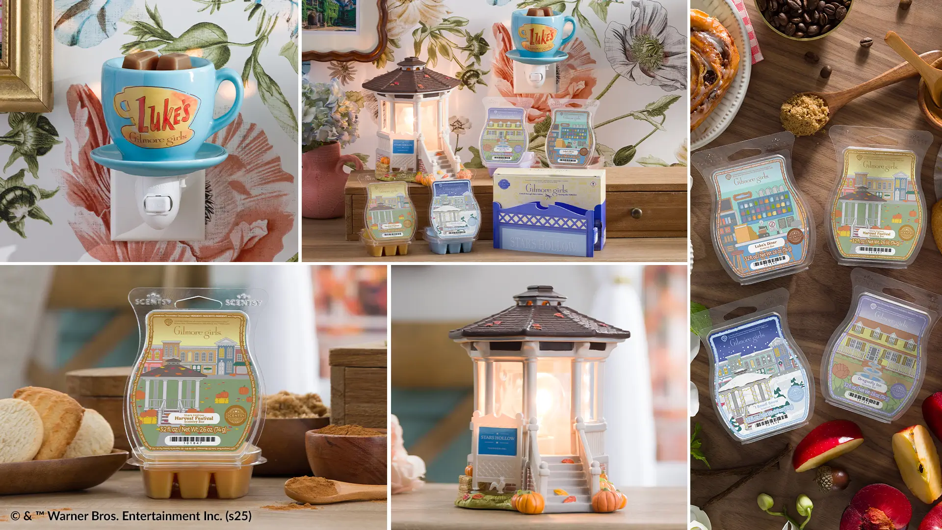Scentsy Gilmore Girls™ Warmer Collection