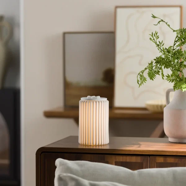 Fluted Glow Scentsy Warmer - Scentsy Inspire