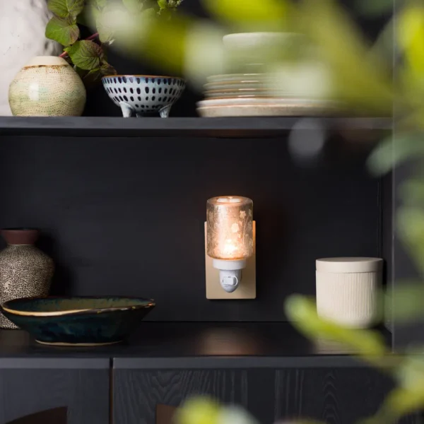 Silver Stem Mini Scentsy Warmer - Scentsy Inspire