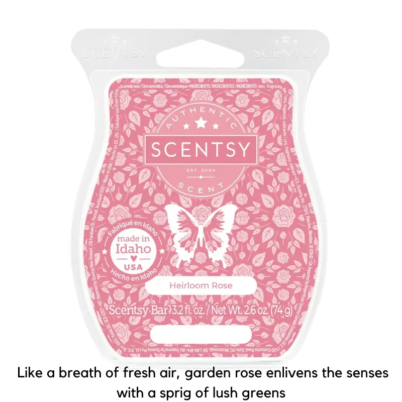 Heirloom Rose Scentsy Bar