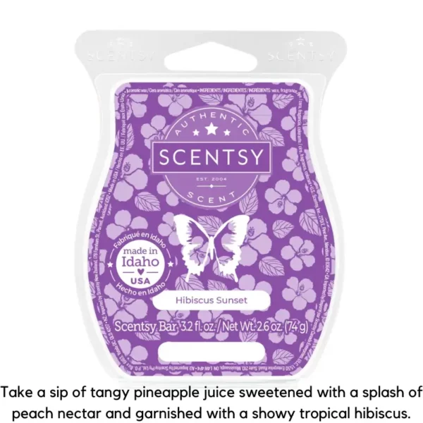 Hibiscus Sunset Scentsy Bar