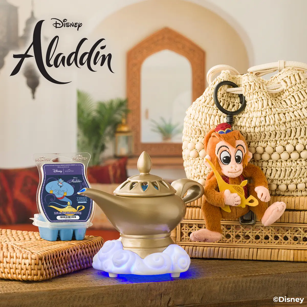 Disney's Aladdin Genie Lamp Scentsy Warmer Collection | Shop Now