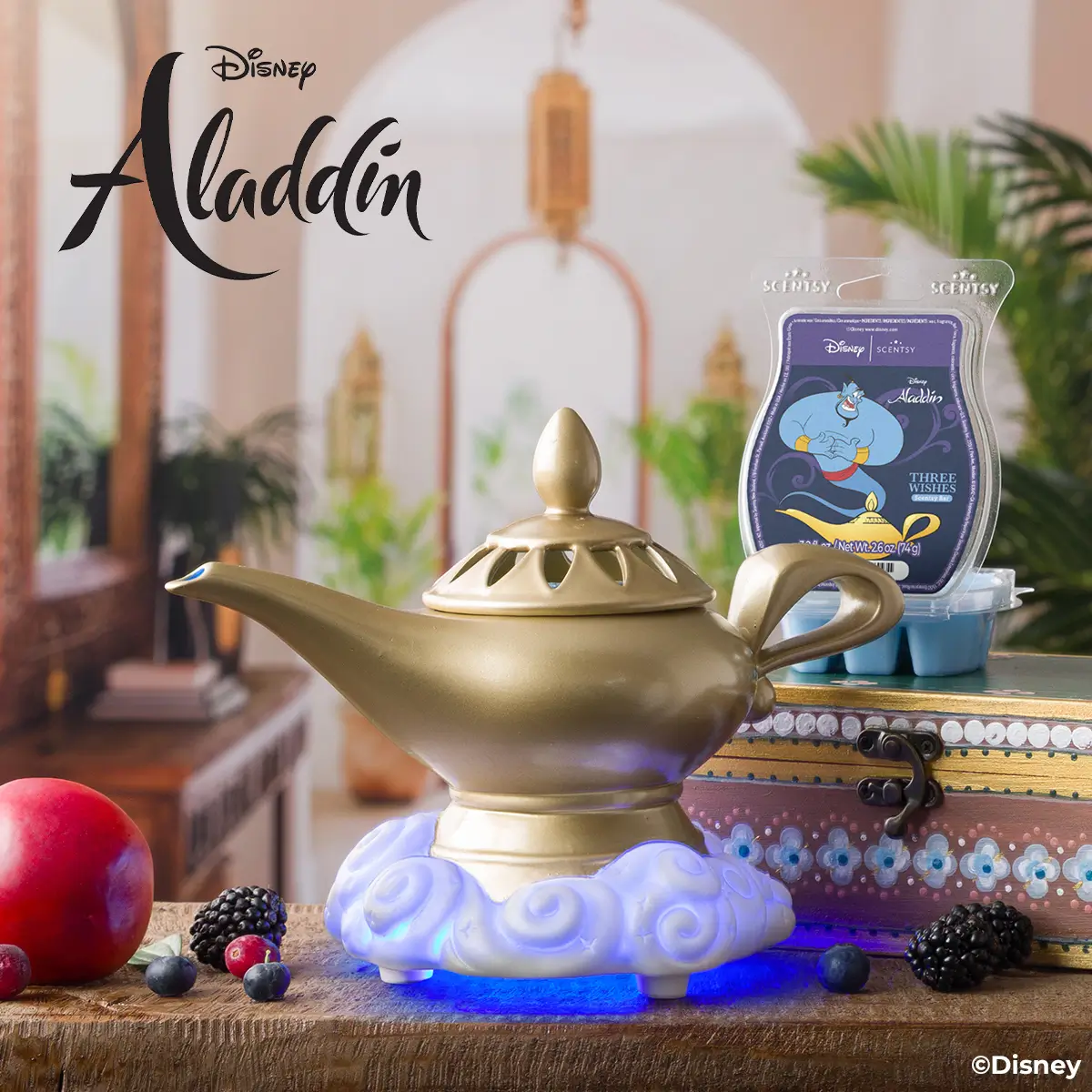 Disney Aladdin: Magic Lamp Scentsy Warmer