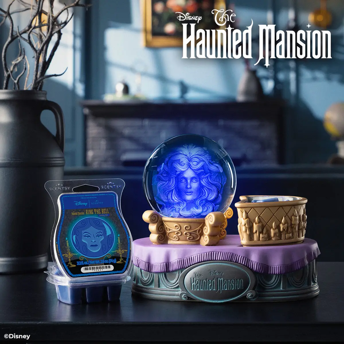 Scentsy The Haunted Mansion Warmer Three Thumbs Up Bar 1 1