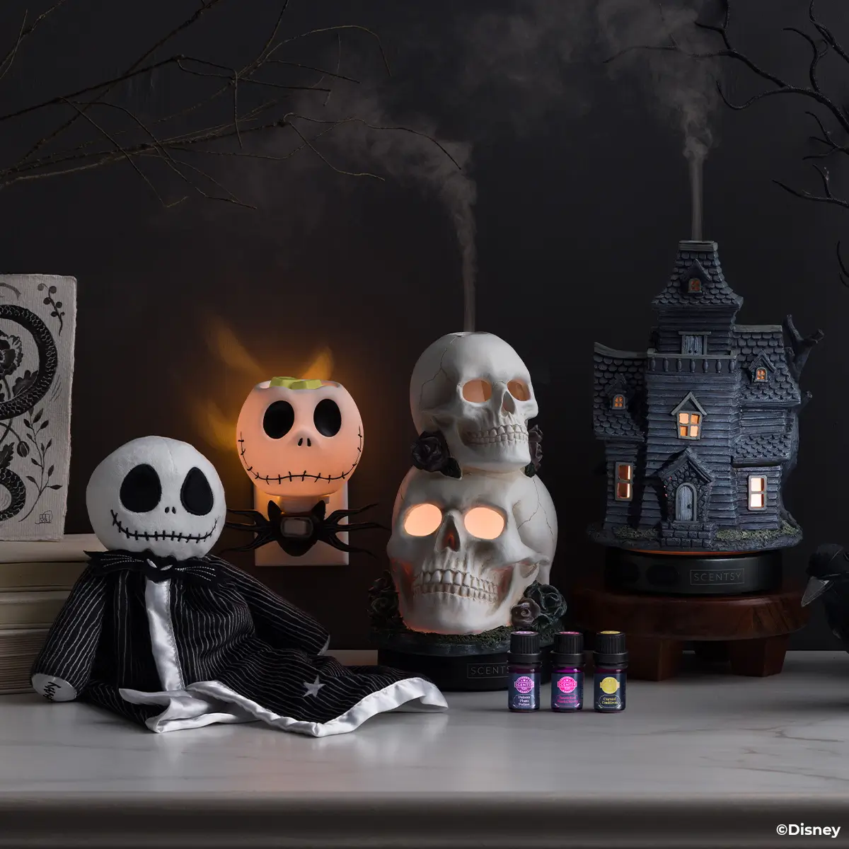 Jack Skellington Mini Scentsy Warmer | Nightmare Before Christmas