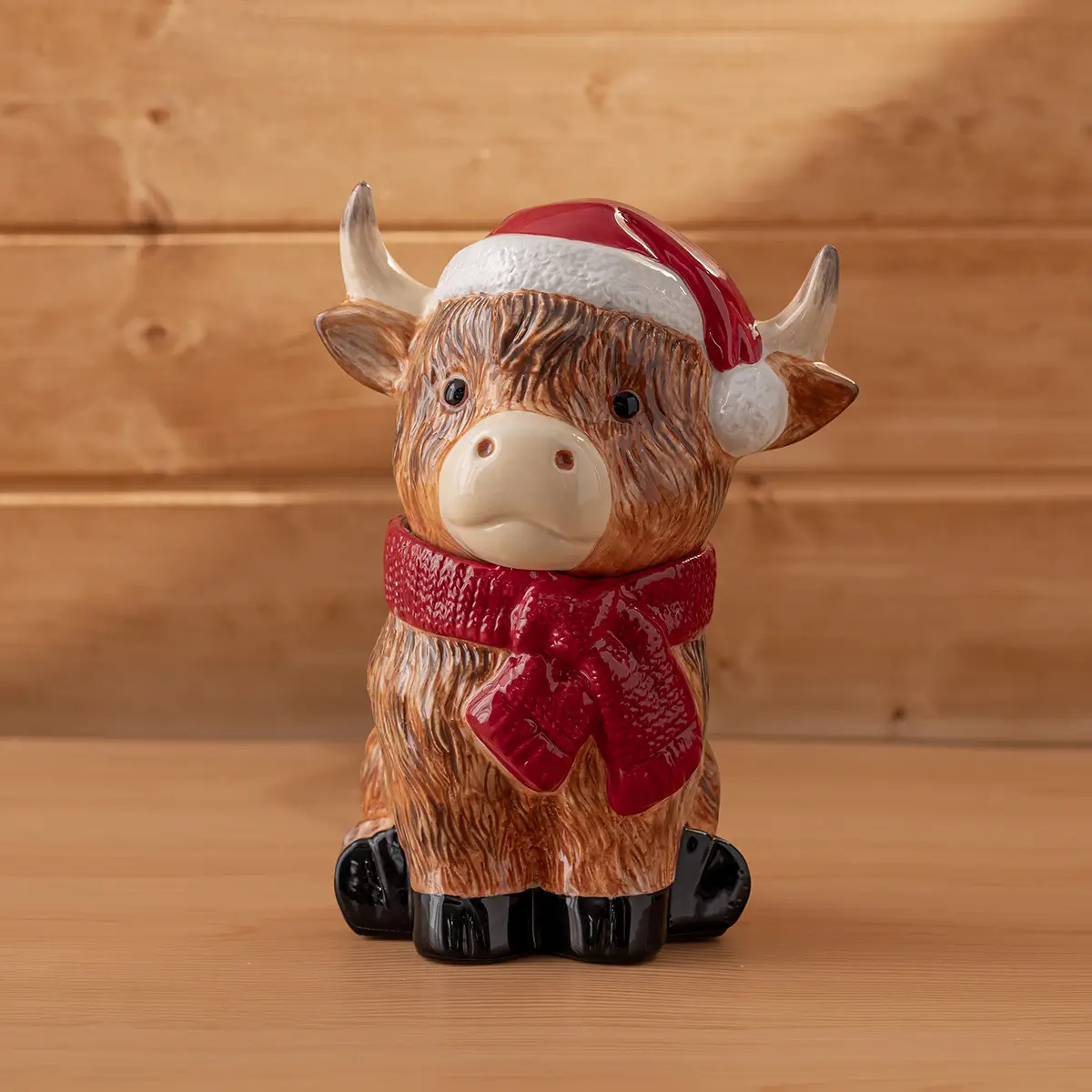 Jolly Ol’ Saint Moo Scentsy Warmer | Highland Cow