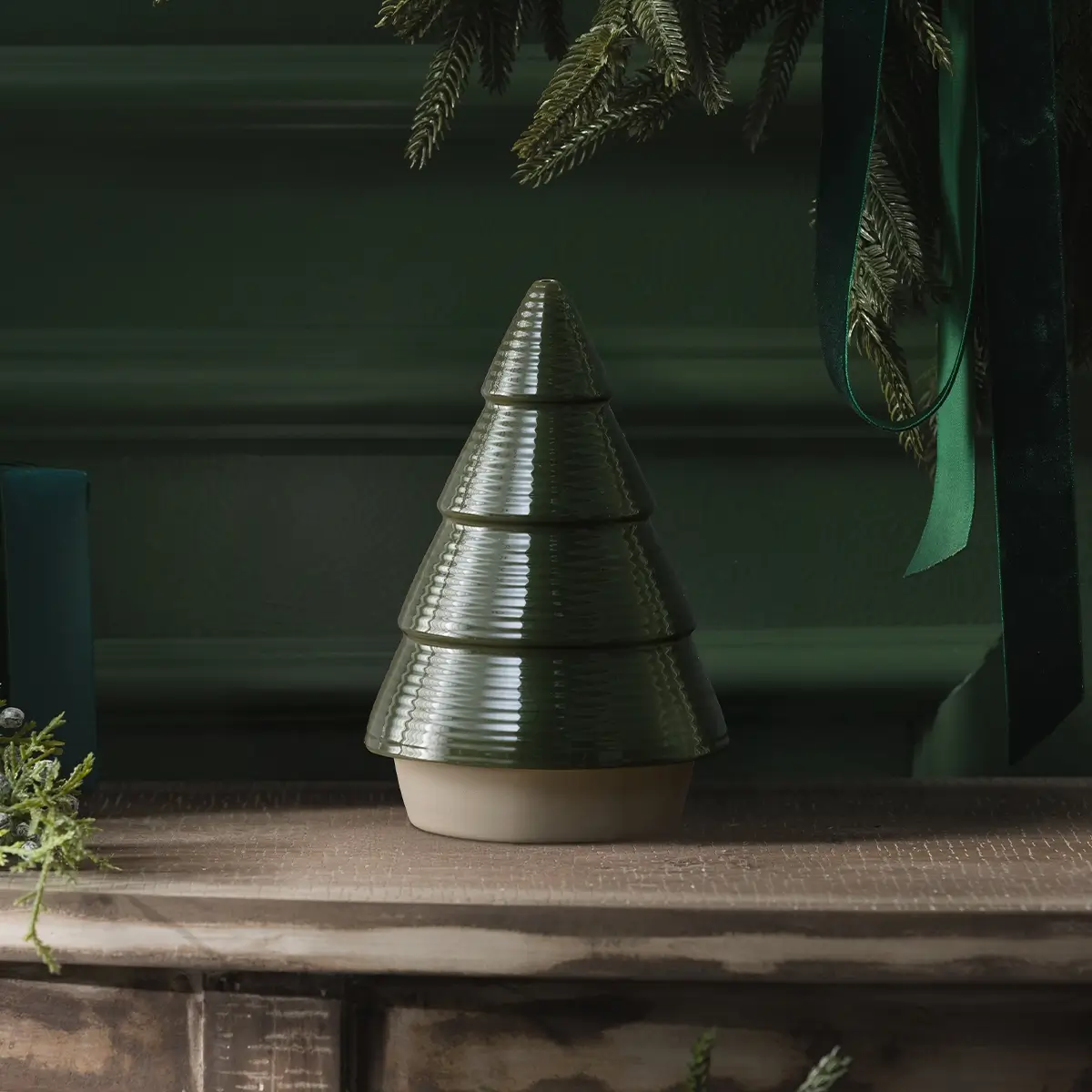 Nordic Pine Green Scentsy Warmer | Christmas Tree