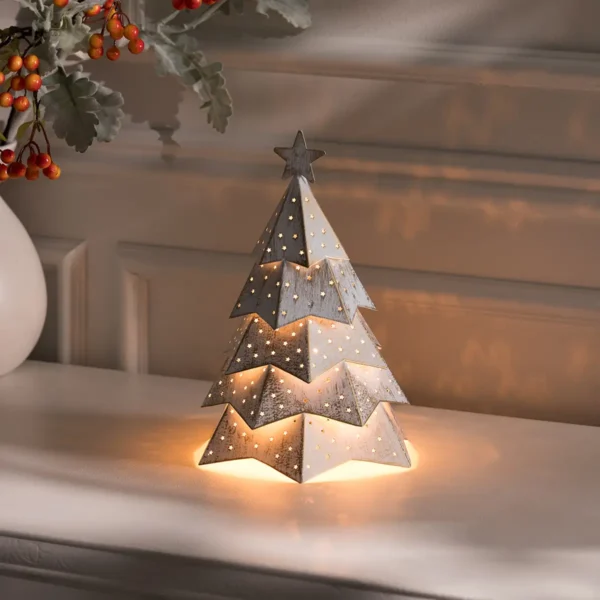 Rustic Twinkle Scentsy Warmer | Christmas Tree