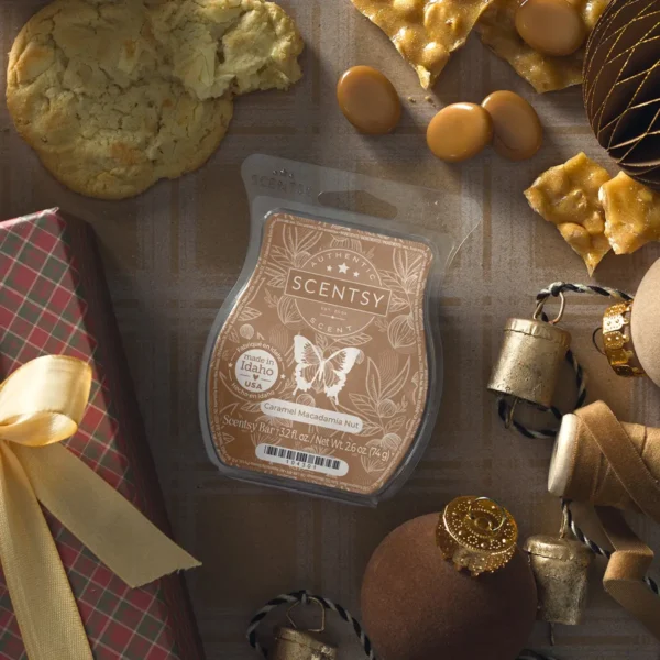 Caramel Macadamia Nut Scentsy Wax Bar