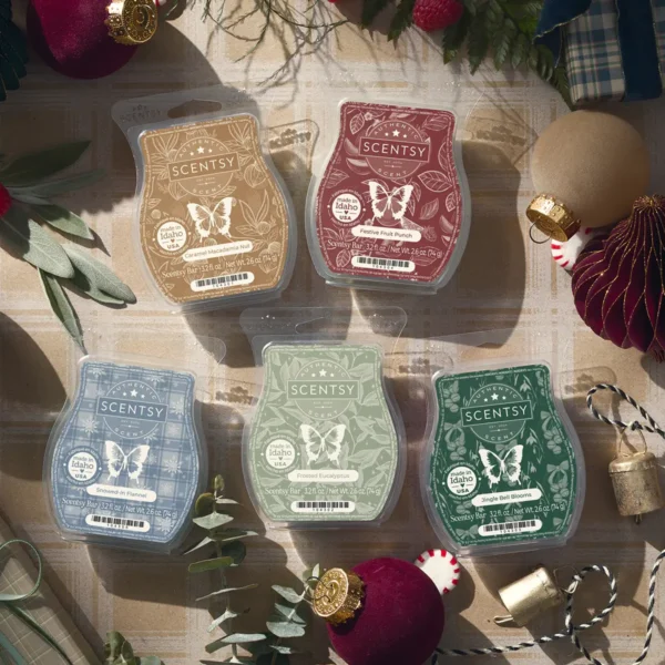 Scentsy 2025 Holiday Wax Bar Collection