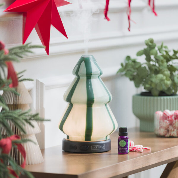 Pine Swirl Scentsy Diffuser | Contemporary Christmas 2025