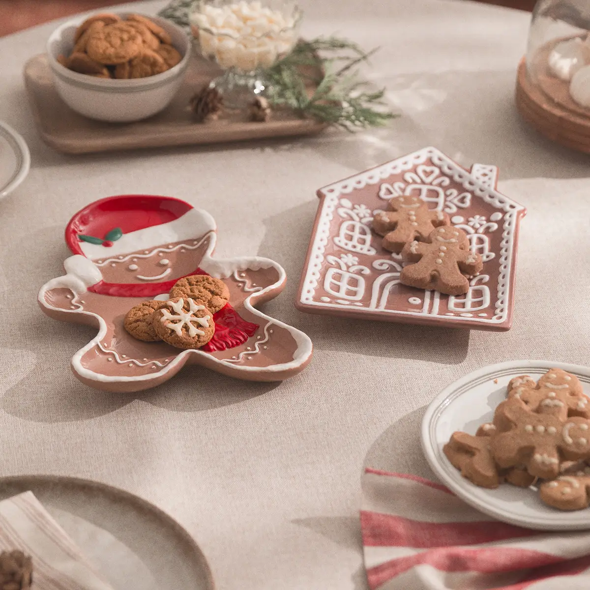 Scentsy Gingerbread Plates Bundle | Holiday 2025