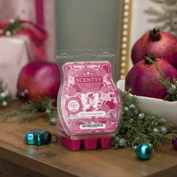 Merry Pomegranate Scentsy Bar | Holiday 2025