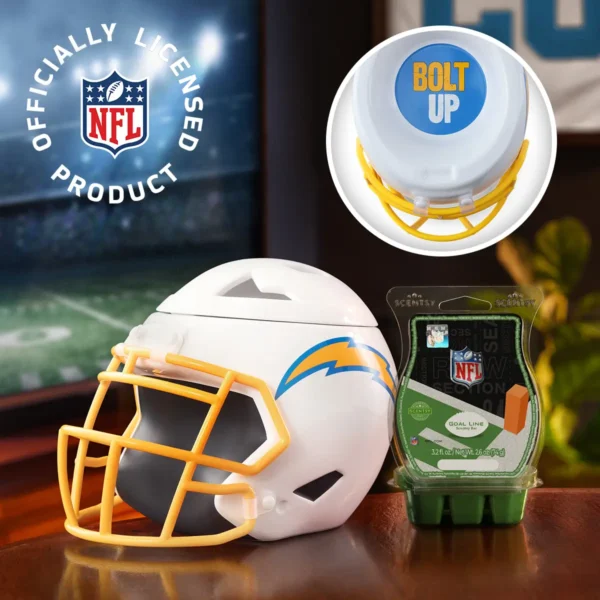 NFL Los Angeles Chargers Helmet Scentsy Warmer