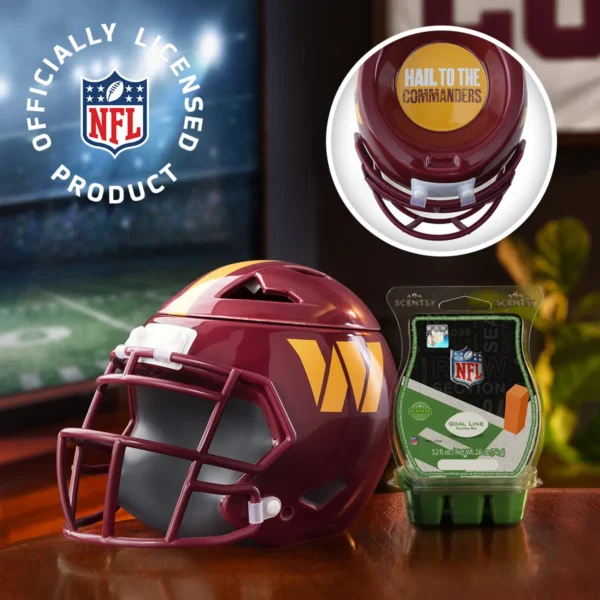 NFL Washington Commanders Helmet Scentsy Warmer