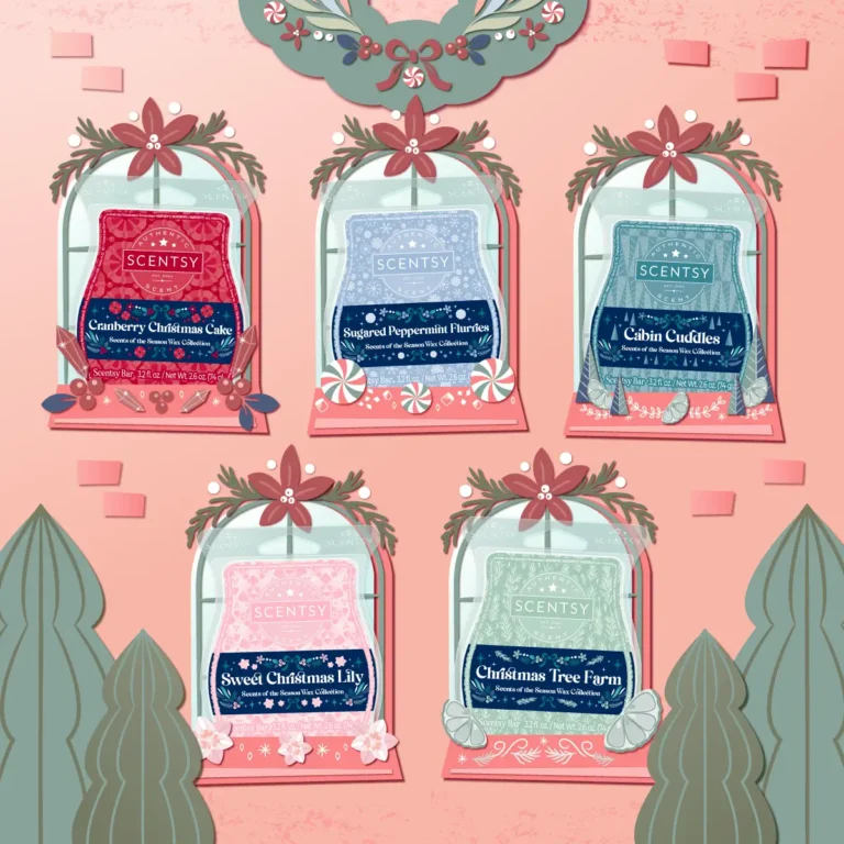 Scentsy Scents of the Season 2025 Wax Collection arriving 11/1