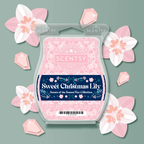 Sweet Christmas Lily Scentsy Wax Bar | Scents of the Season 2025