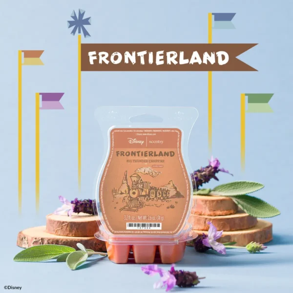 1200X1200-2026-Disney-Lands-Waxcollection-Frontierland-R13 Walt Disney World Frontierland®: Big Thunder Campfire Scentsy Bar