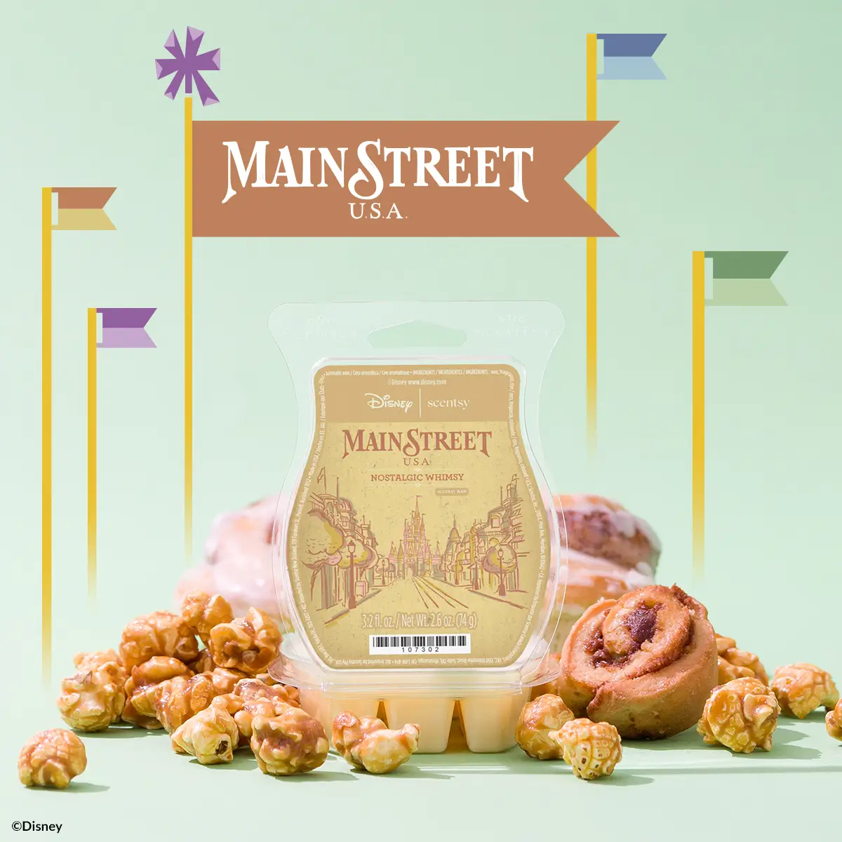 1200X1200-2026-Disney-Lands-Waxcollection-Mainstreetusa-R13 Walt Disney World Magic Kingdom Scentsy Wax Collection