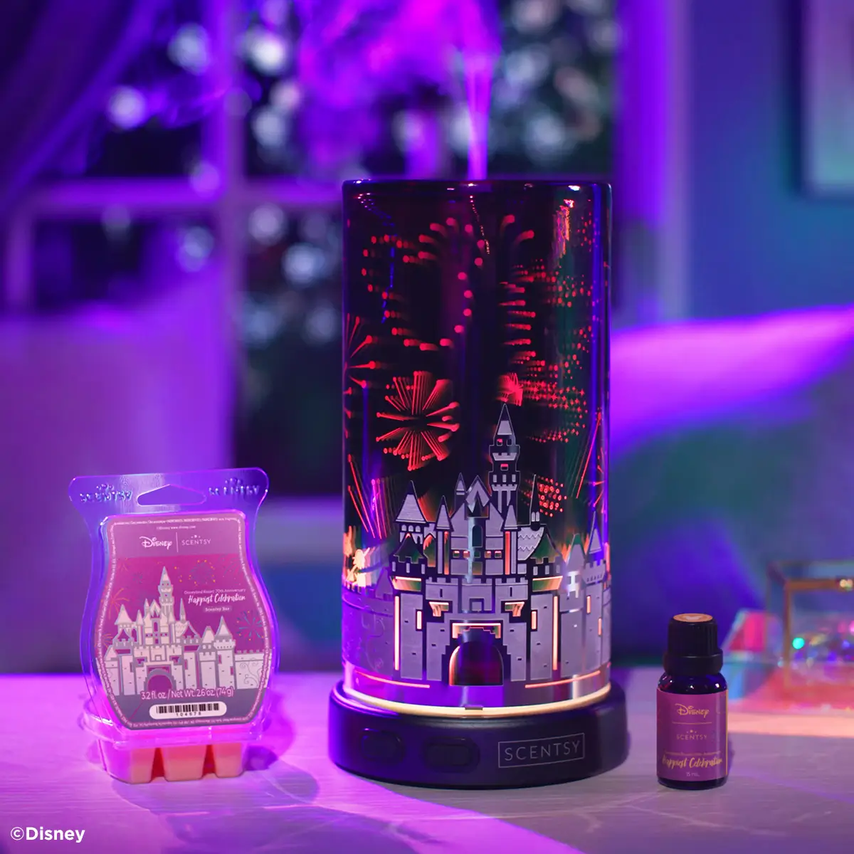 Scentsy Disneyland Resort 70Th Anniversary Sleeping Beauty Castle Diffuser &Amp; Fragrance Scentsy Disneyland Resort 70th Anniversary Sleeping Beauty Castle Diffuser & Fragrance