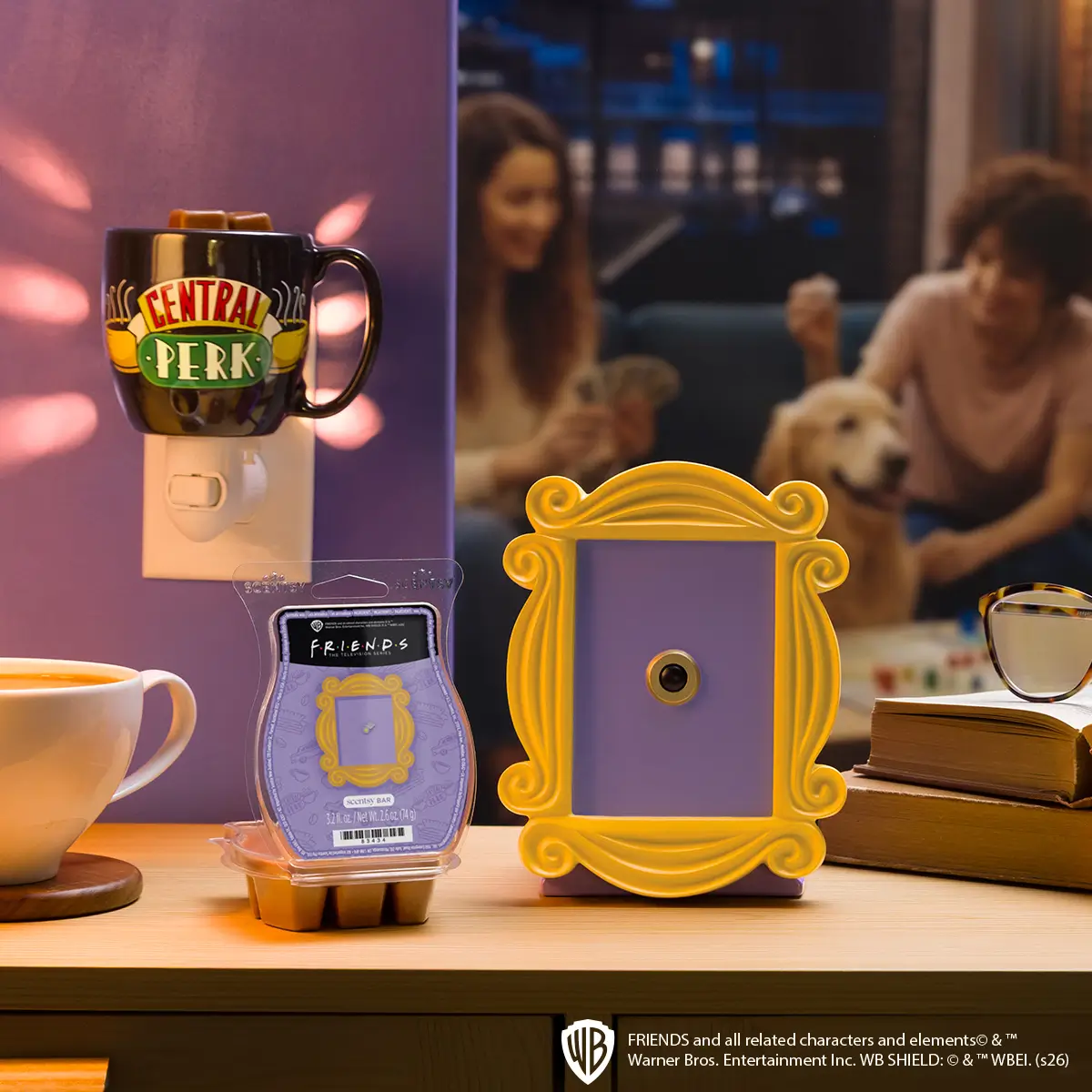 Scentsy X Friends™ Yellow Frame &Amp; Central Perk Collection (2026) Scentsy X Friends™ Yellow Frame & Central Perk Collection (2026)