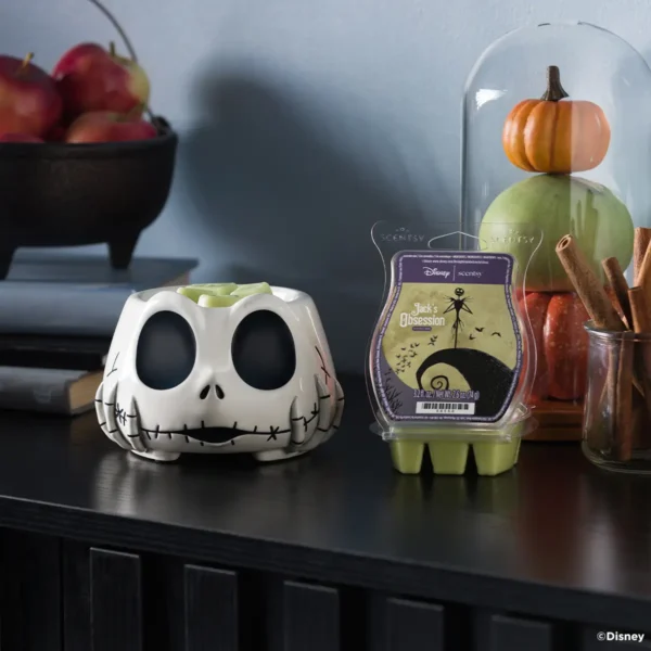 1200X1200-2026-Harvest-Jackskellington-Warmfuzzies-Warmer-R13 Jack Skellington Scentsy Warmer - Nightmare Before Christmas 2026
