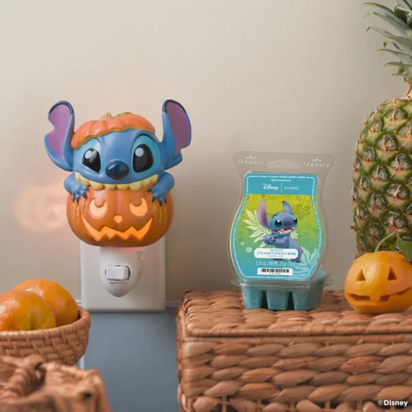 1200X1200-2026-Harvest-Stitch-Pumpkintrouble-Miniwarmer-R13 Disney Stitch: Pumpkin Trouble Mini Scentsy Warmer - Harvest 2026