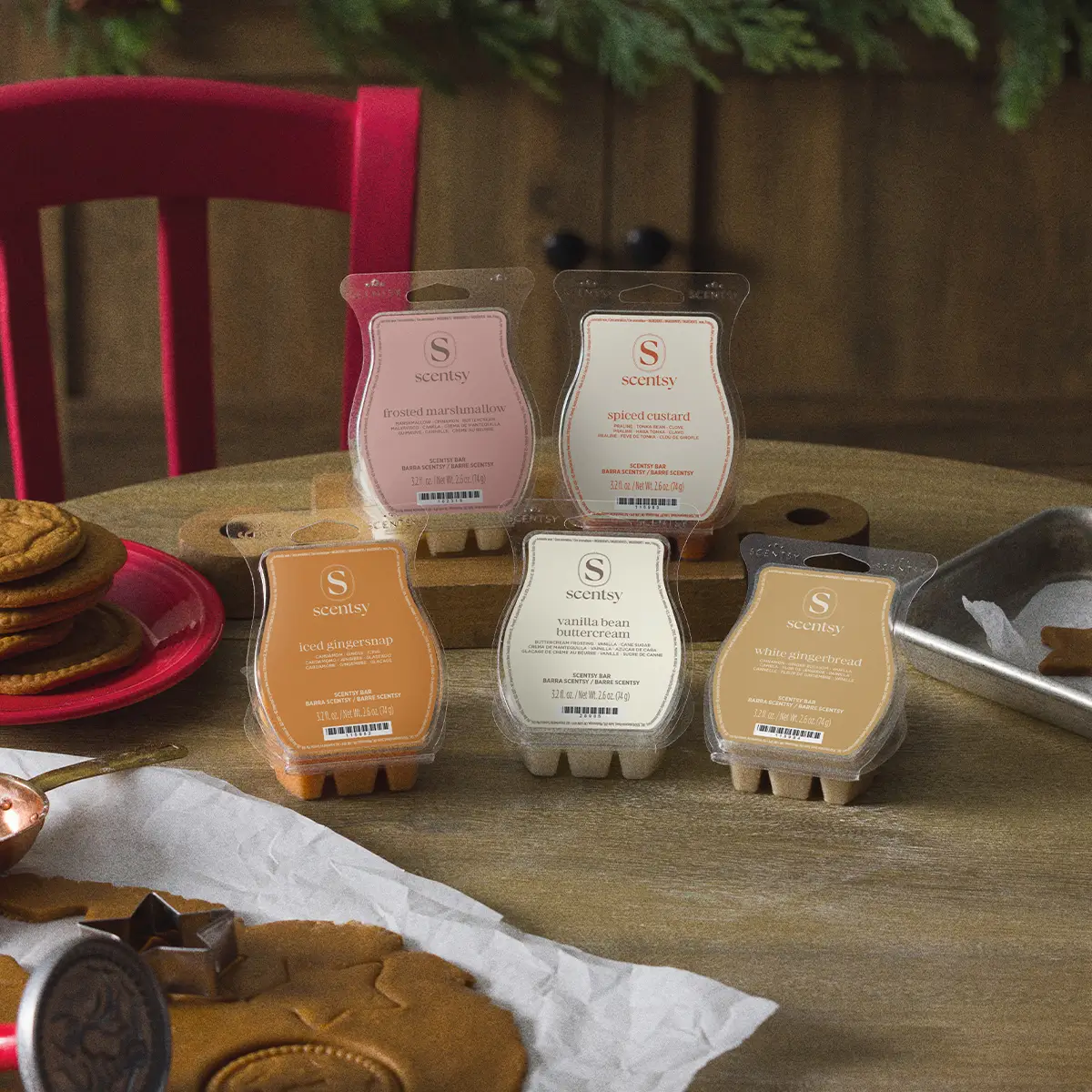 1200X1200-2026-Octoberedit-Gingerbread-5Barpack-R1 Gingerbread Edit Scentsy Bar 5 Pack - October 2026