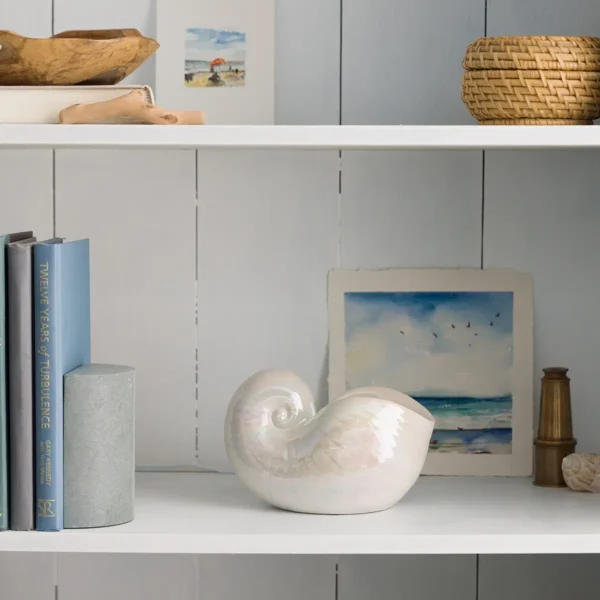 Nautilus Seashell Scentsy Warmer - April 2026 Coastal Collection