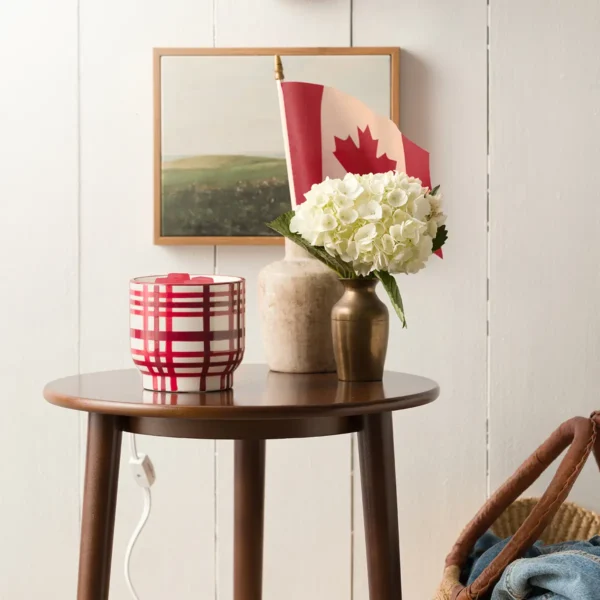 Canadian Plaid Scentsy Warmer