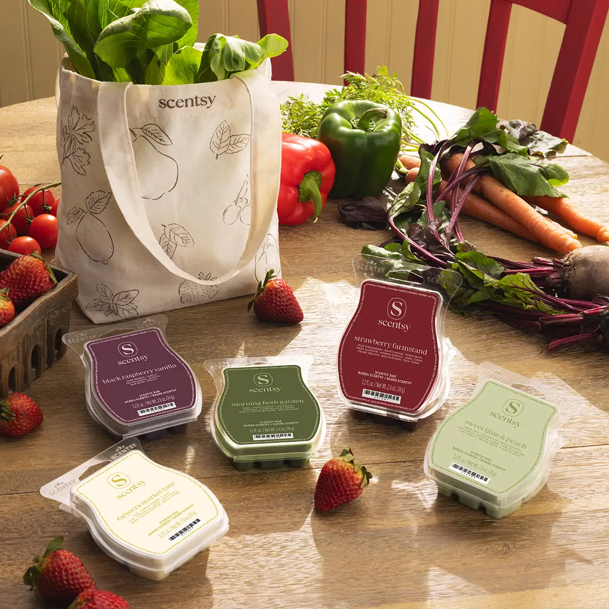 Farmers Market Collection Scentsy Bar 5 Pack  - May 2026