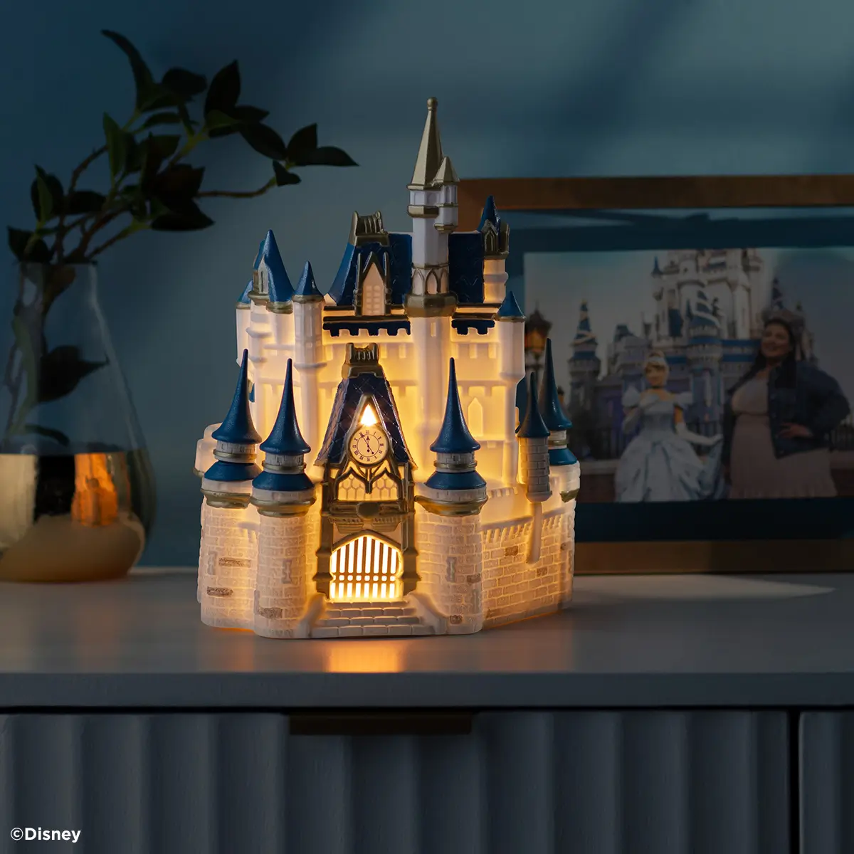 1200X1200-2026-Wdwcastle-Presale-Warmer-Center-Dark-Ra Walt Disney World: Cinderella Castle Scentsy Warmer & Where Dreams Begin Brick Bundle