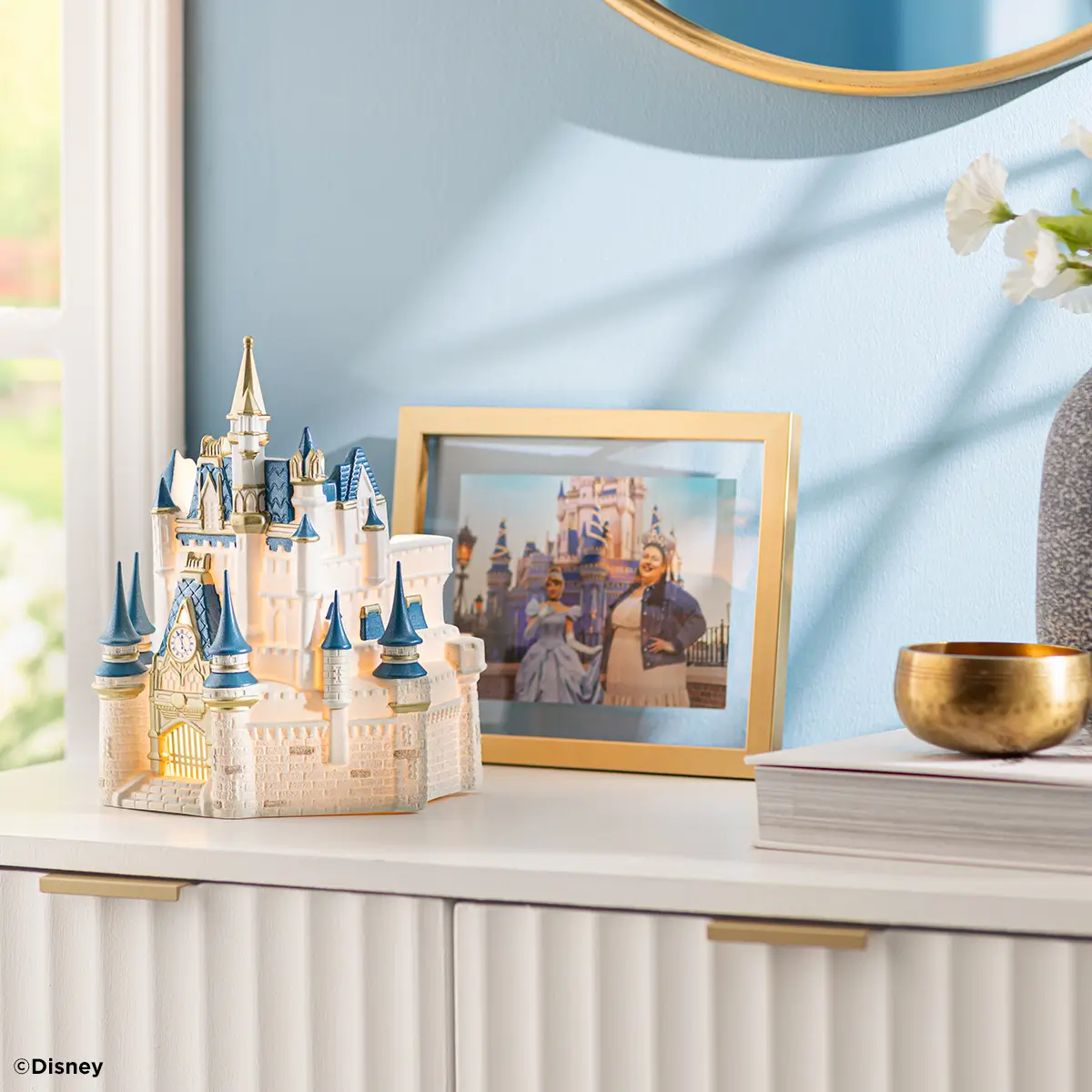 1200X1200-2026-Wdwcastle-Presale-Warmer-Left-Light-Ra Walt Disney World: Cinderella Castle Scentsy Warmer & Where Dreams Begin Brick Bundle