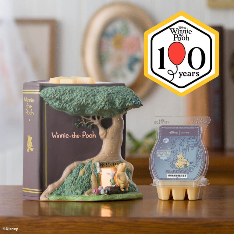 New Scentsy x Disney Winnie the Pooh 100th Anniversary Scentsy Warmer - October 5, 2026