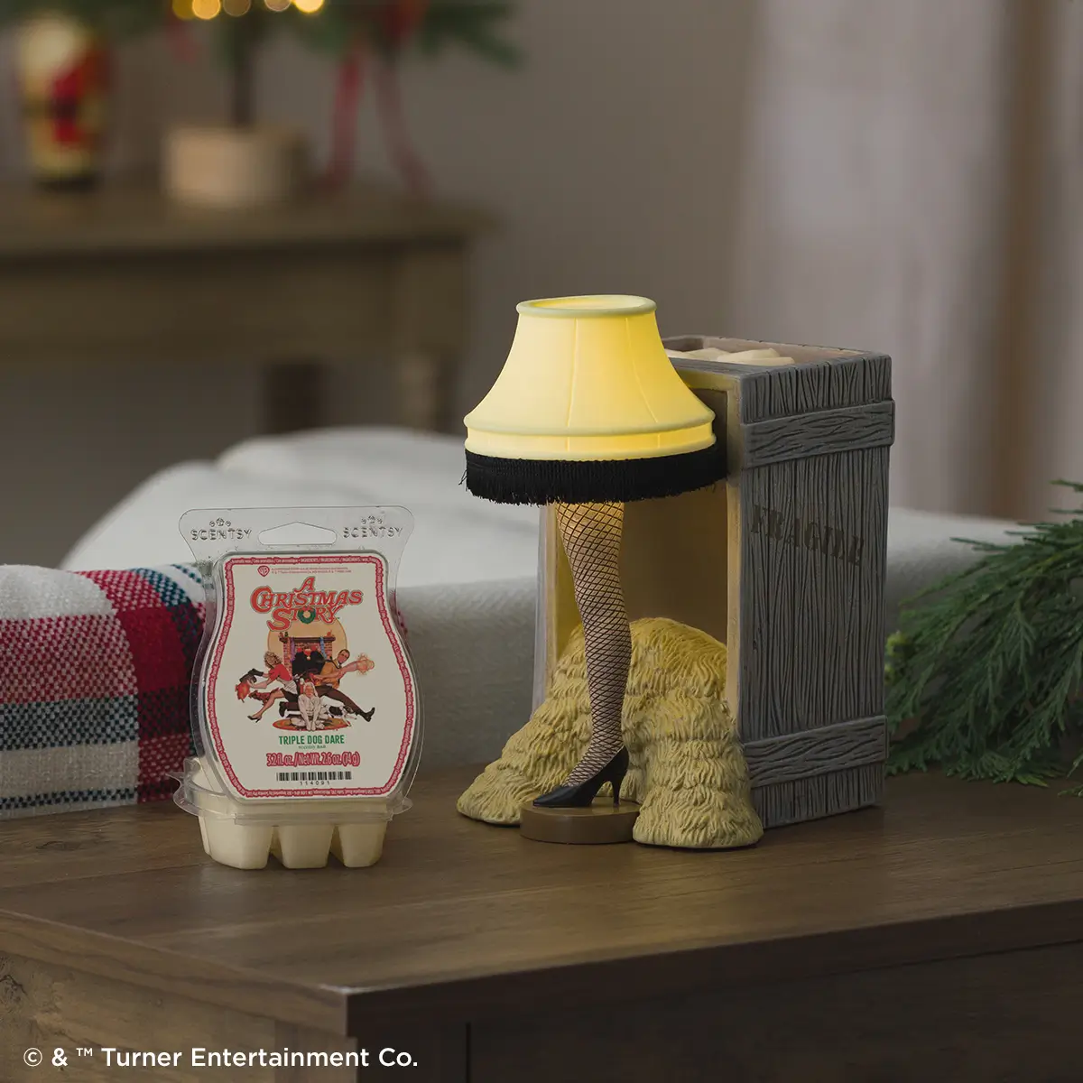 1200X1200-Achristmasstory-R1-2026 A Christmas Story™ Fra-gi-le Leg Scentsy Warmer - Holiday 2026