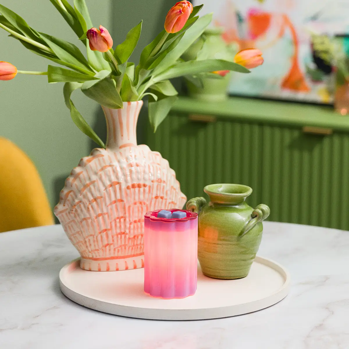 1200X1200-Bloomiecollectionlto-Bloomiewarmerpurple-2025-Glow-R1 Bloomie Purple Scentsy Warmer