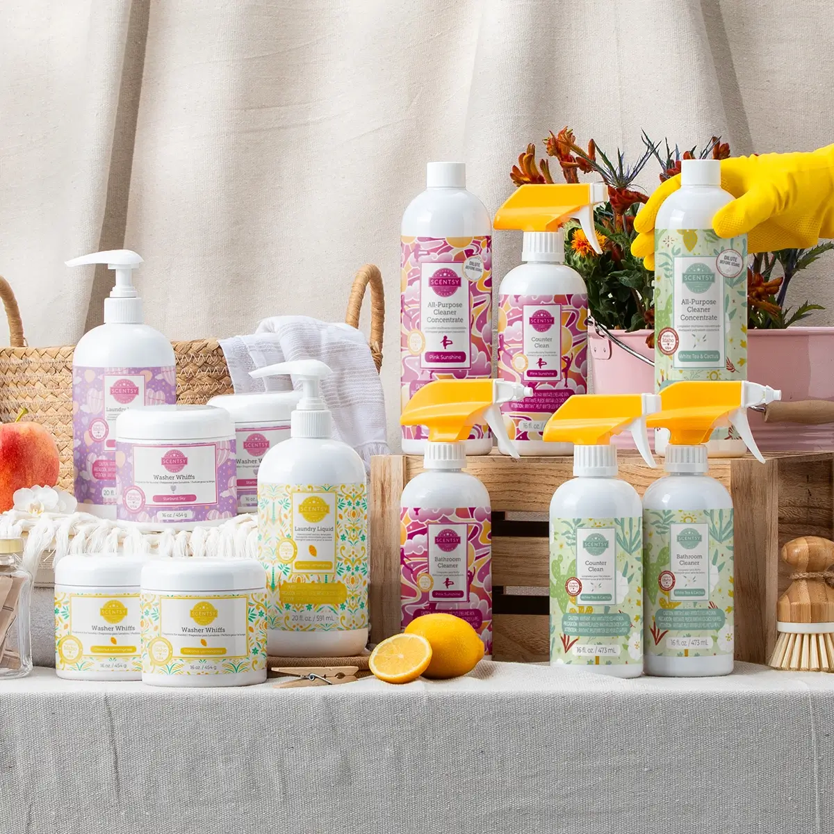 Scentsy Spring 2024 Laundry & Clean Bundles