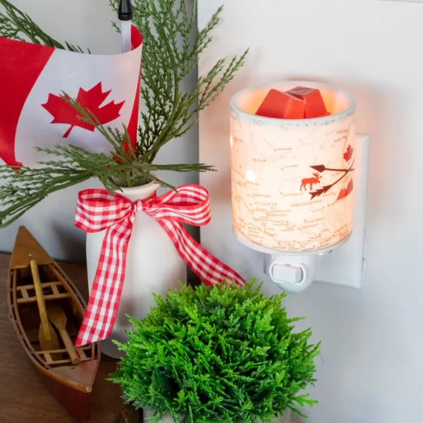 Canada Proud Mini Scentsy Warmer  | Canada Only