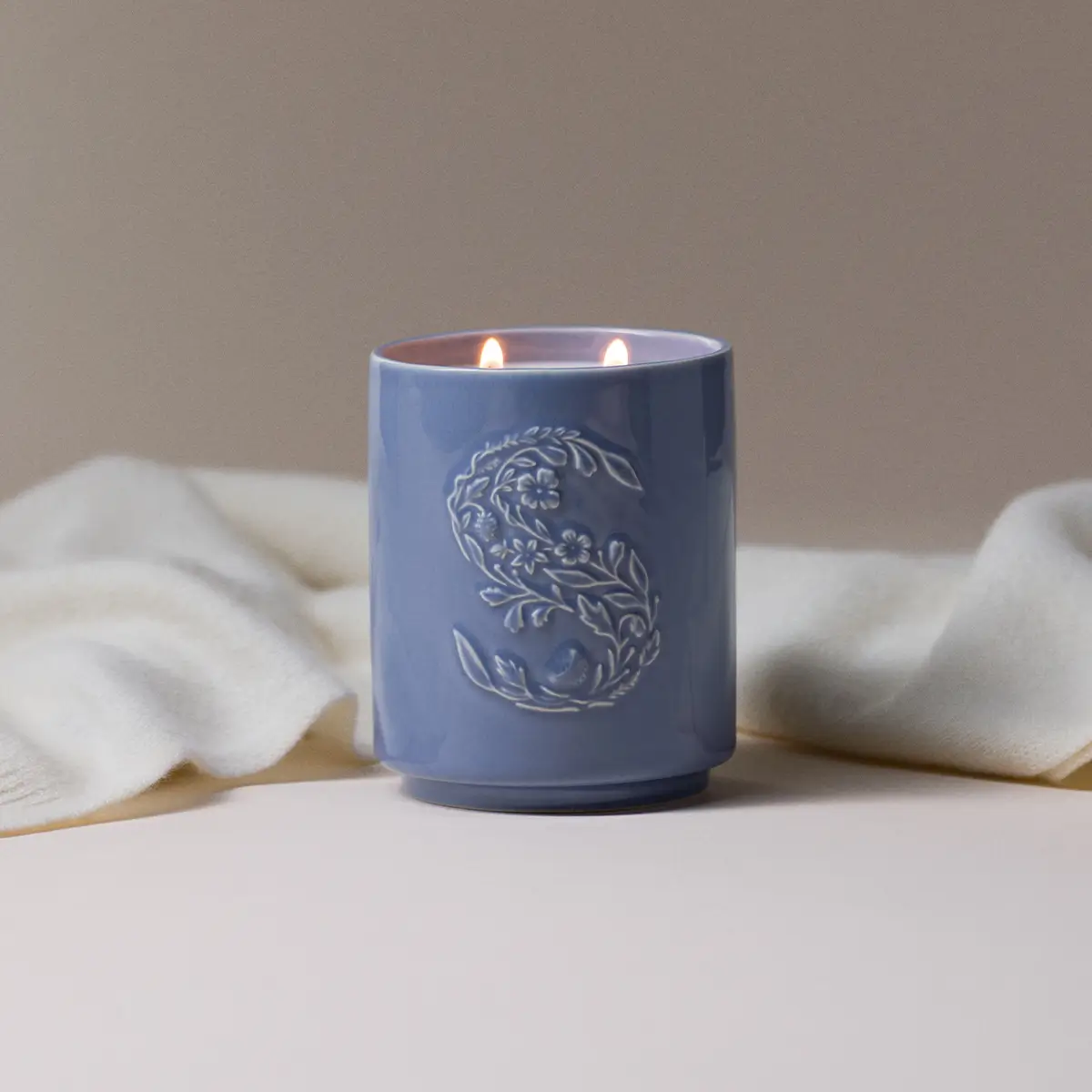 Pure Cashmere Scentsy Candle Ceramic 20 oz