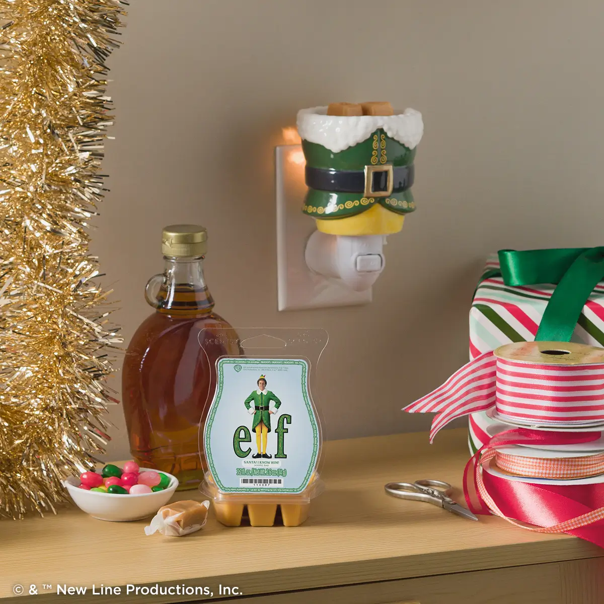 1200X1200-Elf-Warmer-Wax-R13-2026 Elf: SANTA! I KNOW HIM! Scentsy Wax Bar