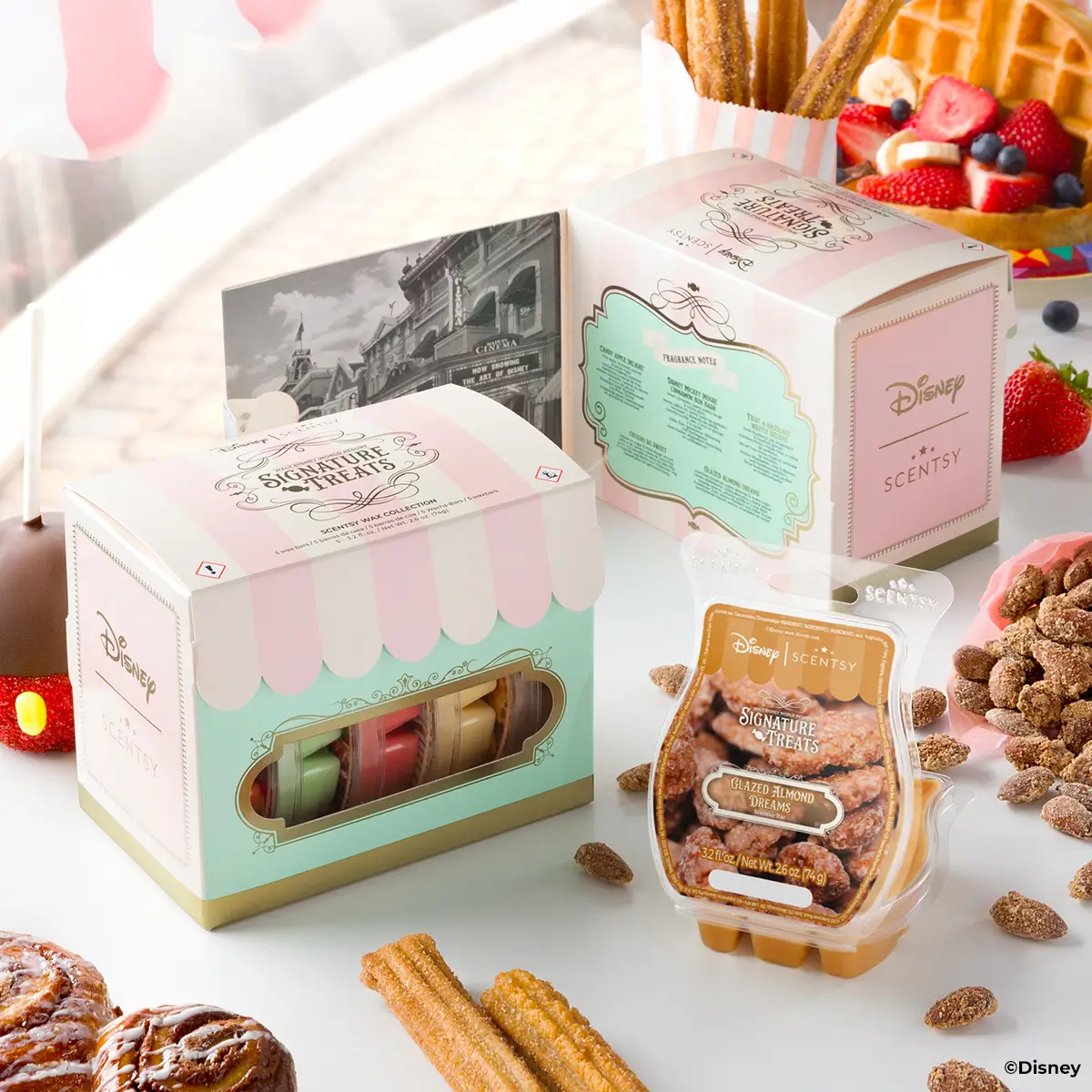 Walt Disney World Resort Signature Treats Scentsy Wax Collection