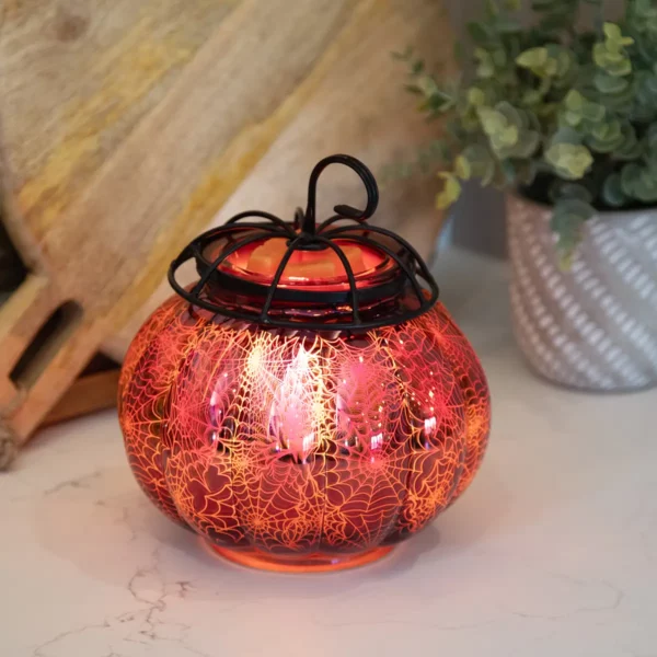 Tangled Web Pumpkin Scentsy Warmer