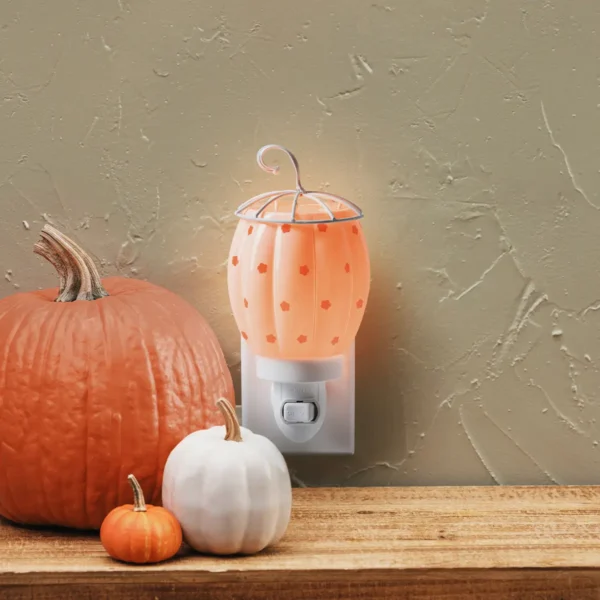 Pumpkin Posy Mini Scentsy Warmer - Harvest 2026