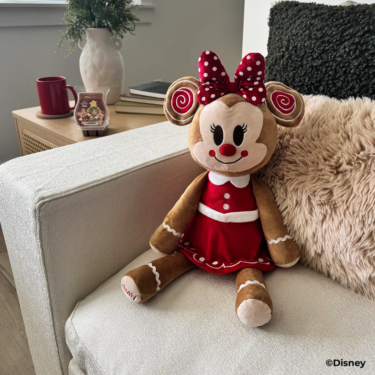 Disney Minnie Mouse Gingerbread Scentsy Buddy