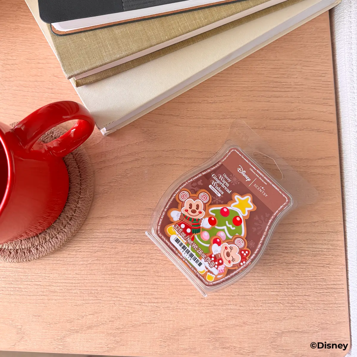 Disney Warm Gingerbread Wishes Scentsy Wax Bar