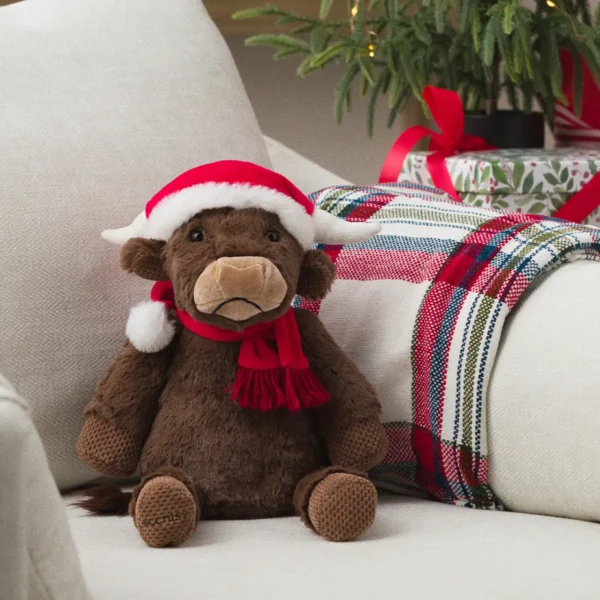 Jolly Ol' Saint Moo Highland Cow Scentsy Buddy